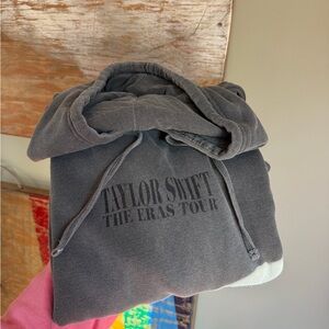 Taylor Swift Gray Eras Tour Hoodie